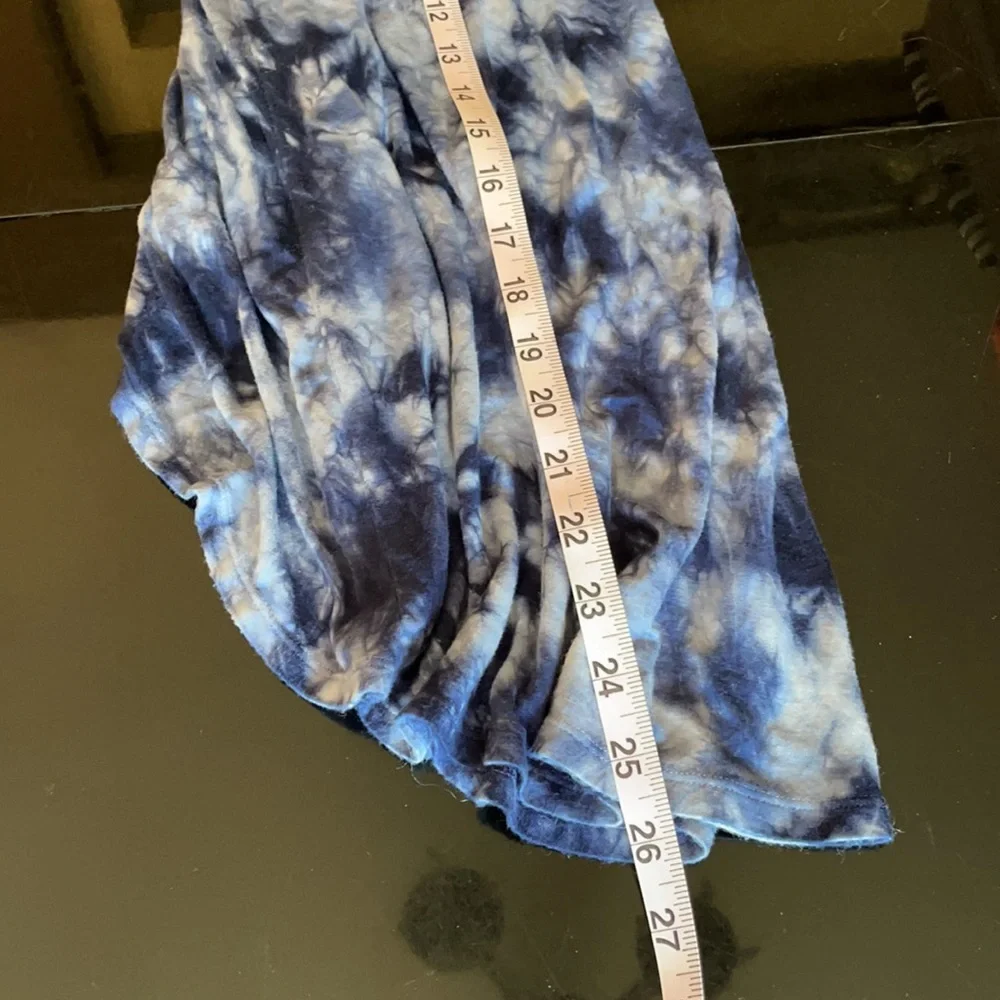 Justice‎ blue tie dye long skirt size 6/7